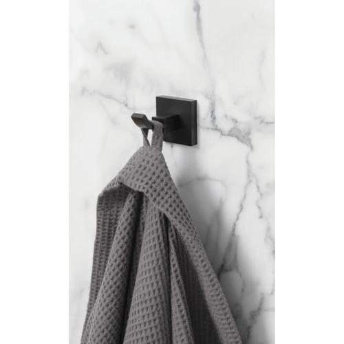 Bristan Square Hook Brass Black SQ HOOK BLK